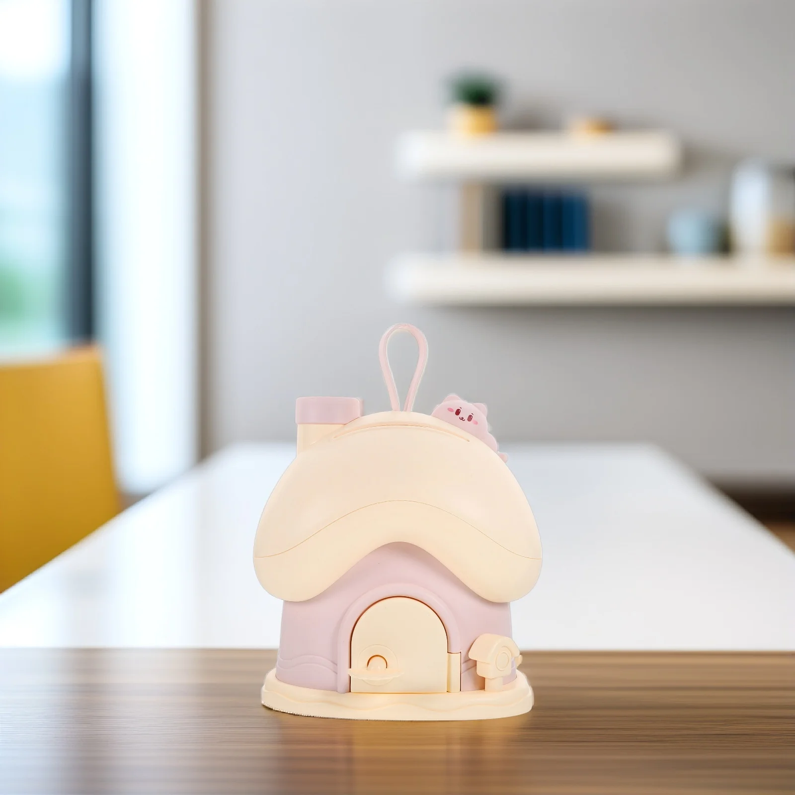 かわいいキノコ貯金箱 女の子向け 漫画コインコンテナ 子供用貯金瓶 絶妙な装飾的なお金入れ 誕生日 クリスマス用