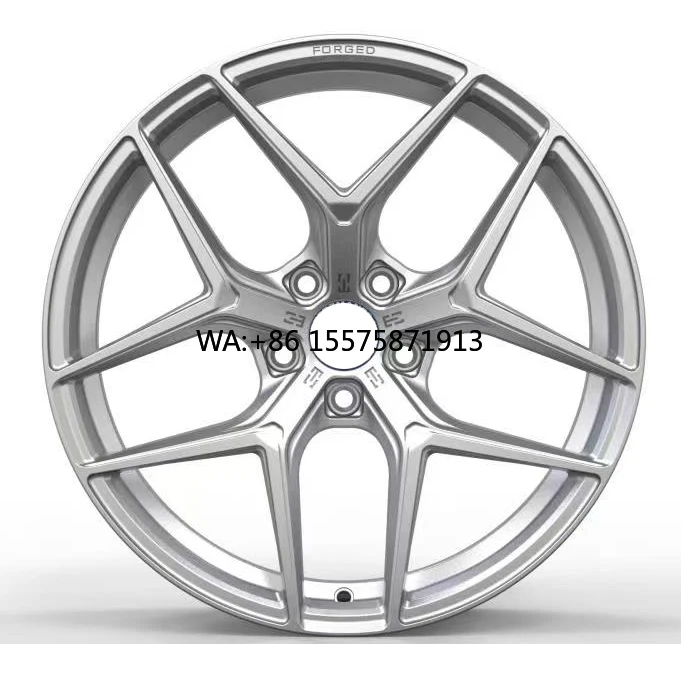 

For For Ford Focus Pole Krypton 001 Custom Aluminum Alloy Forged Wheel for Volvo 18 Inch 5X108 Brushed Silver Finish New Spot Fo
