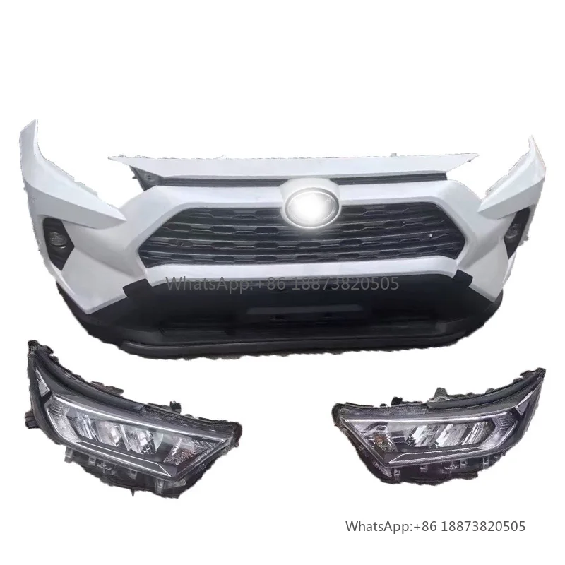 

New product 2020 2024 rav4 front rear bumper accessories car part body kit for toyota