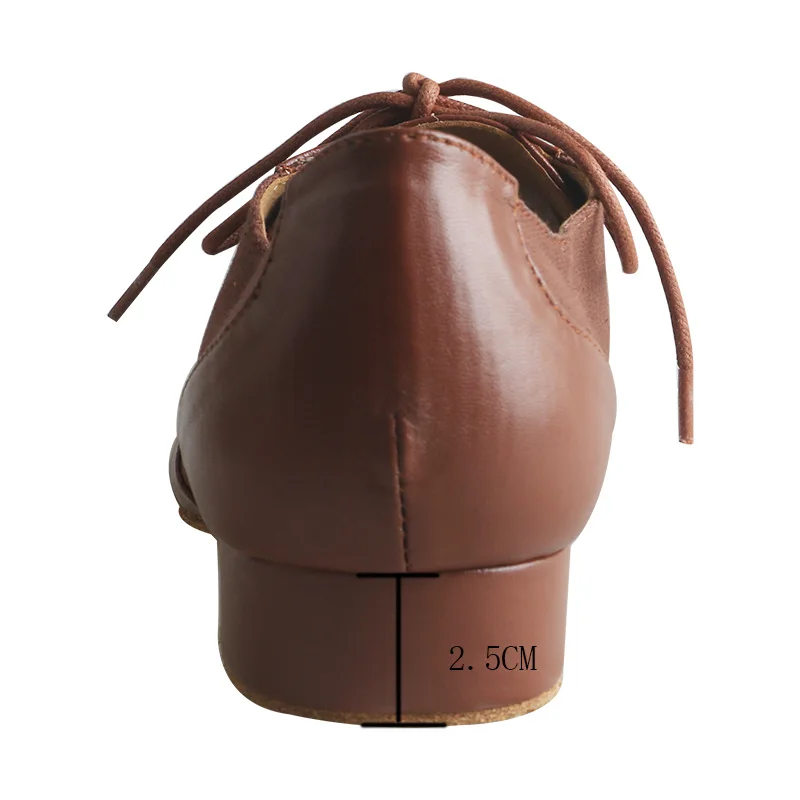 Venus Lure-zapatos de salón latinos para hombre, calzado personalizado de cuero tostado y nobuk, tacón cubano de 1,6 pulgadas