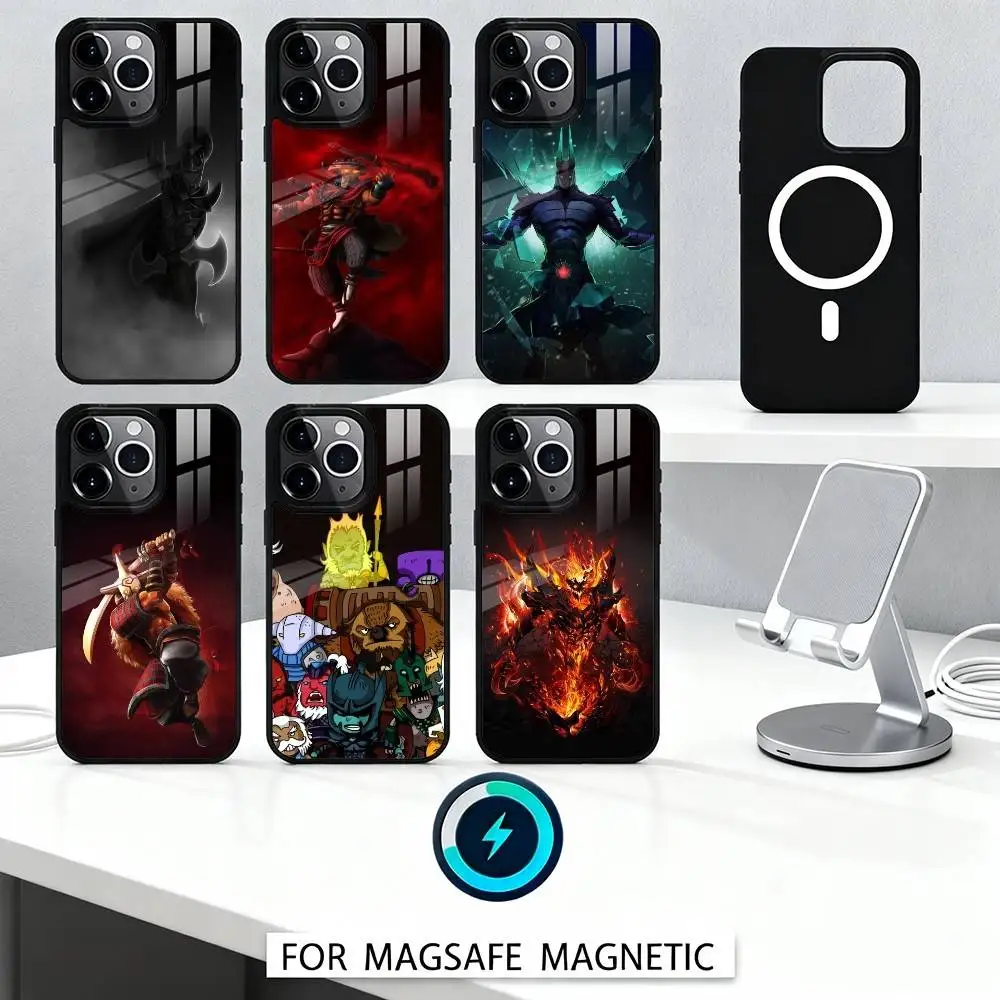 

D-Dota 2 C-cool Phone Case For iPhone 17,16,15,14,13,12,Pro,Max For Magsafe Magnetic Wireless Charging