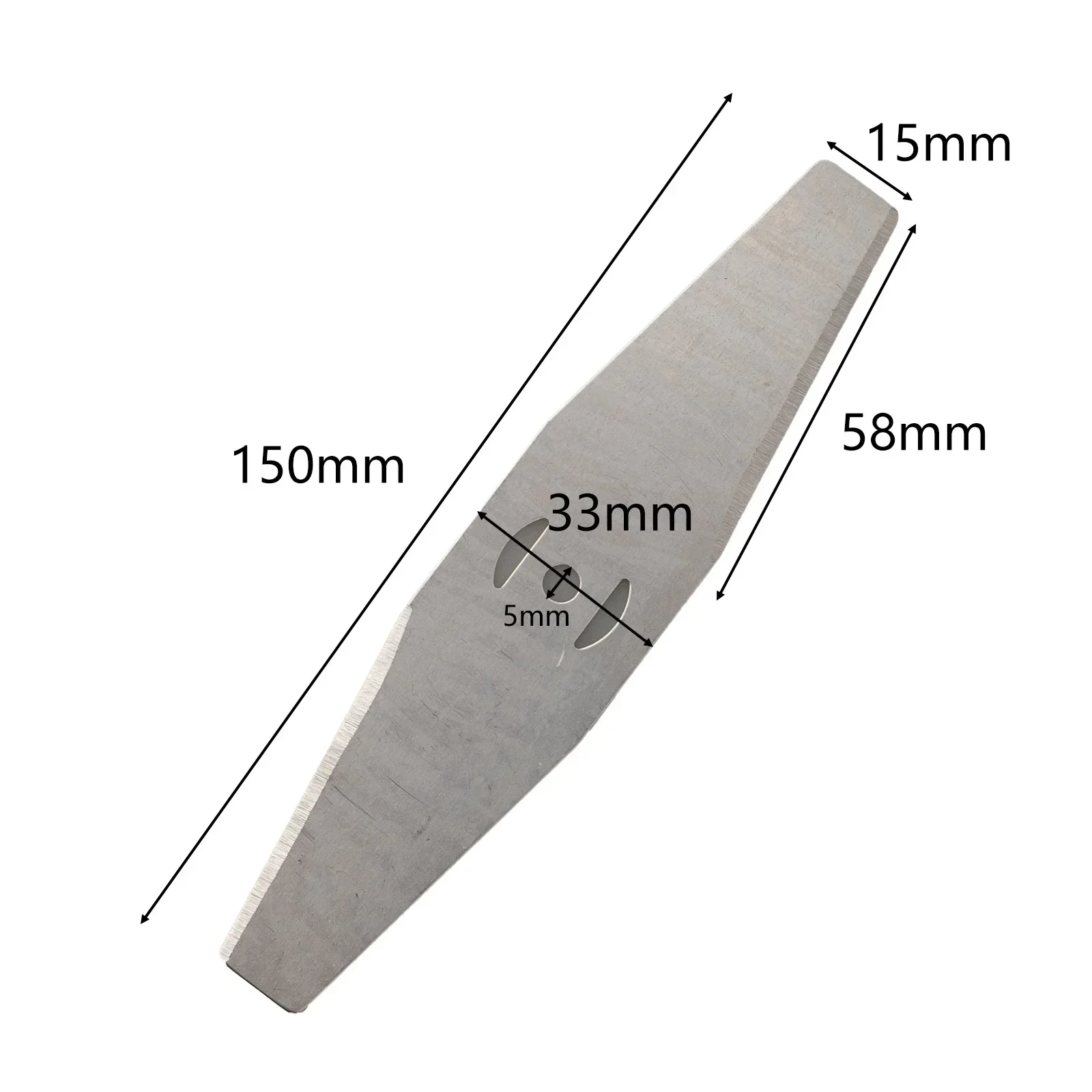 

Lawn Mower Metal Blades Plastic Cover Accessory Blade Replacement For Grass Trimmers Forestry Wasteland Reclamation