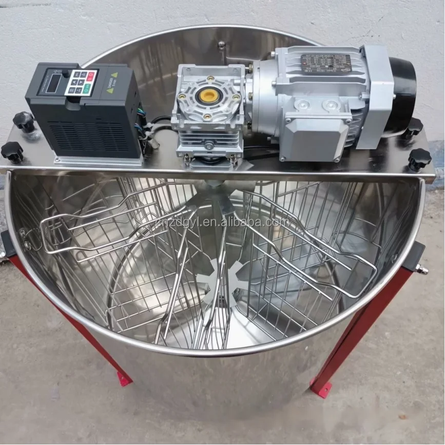 Processing Machine Honey Centrifuge6 Frames Manual Honey