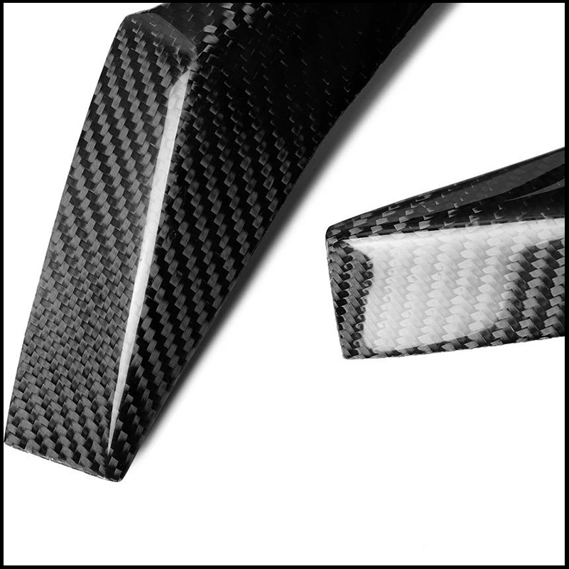 

Декоративные накладки на фары (реснички) из карбона для Honda Jazz Fit GK5 2014-2018, аксессуары для автостайлинга