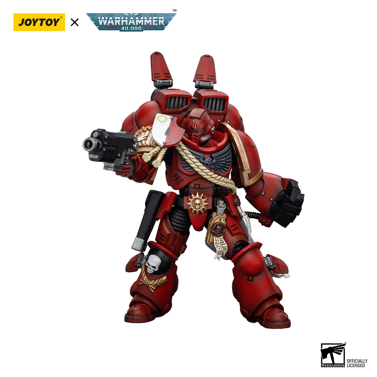 JOYTOY Warhammer40K 1/18 Action Blood Angels Captain met Jump Pack-figuren Speelgoed