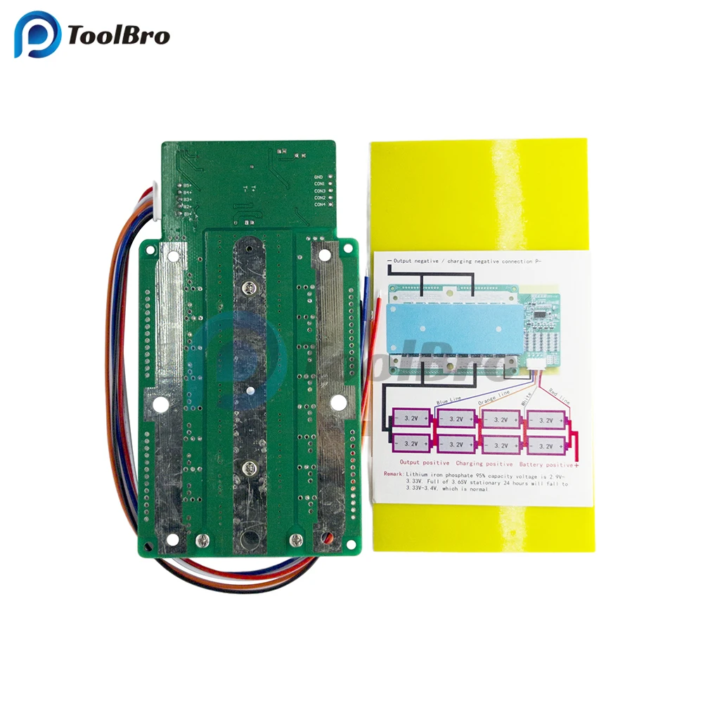 4S 12V 100A BMS LifePo4 Lithium Protection Board Balance High Current Motorcycle Car Start RV Inverter