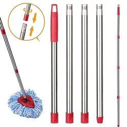 Mop Stick with Length Adjustable Mop Handle for Easy Durable Stainless Steel Mop Stick Handle Replacement for Home Tools