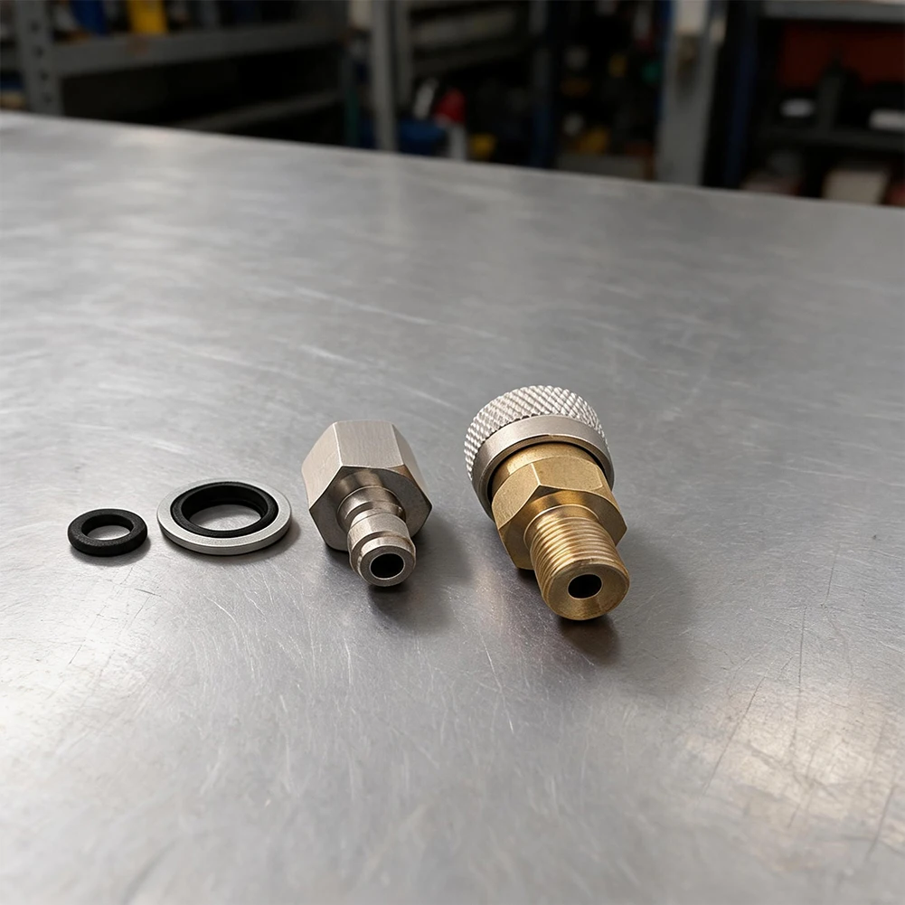 Filling Charging Hose Quick Release Coupler Adaptor 1/8 For BSP Quick Connect Pneumatic Quick Coupling Brass Connector Socket
