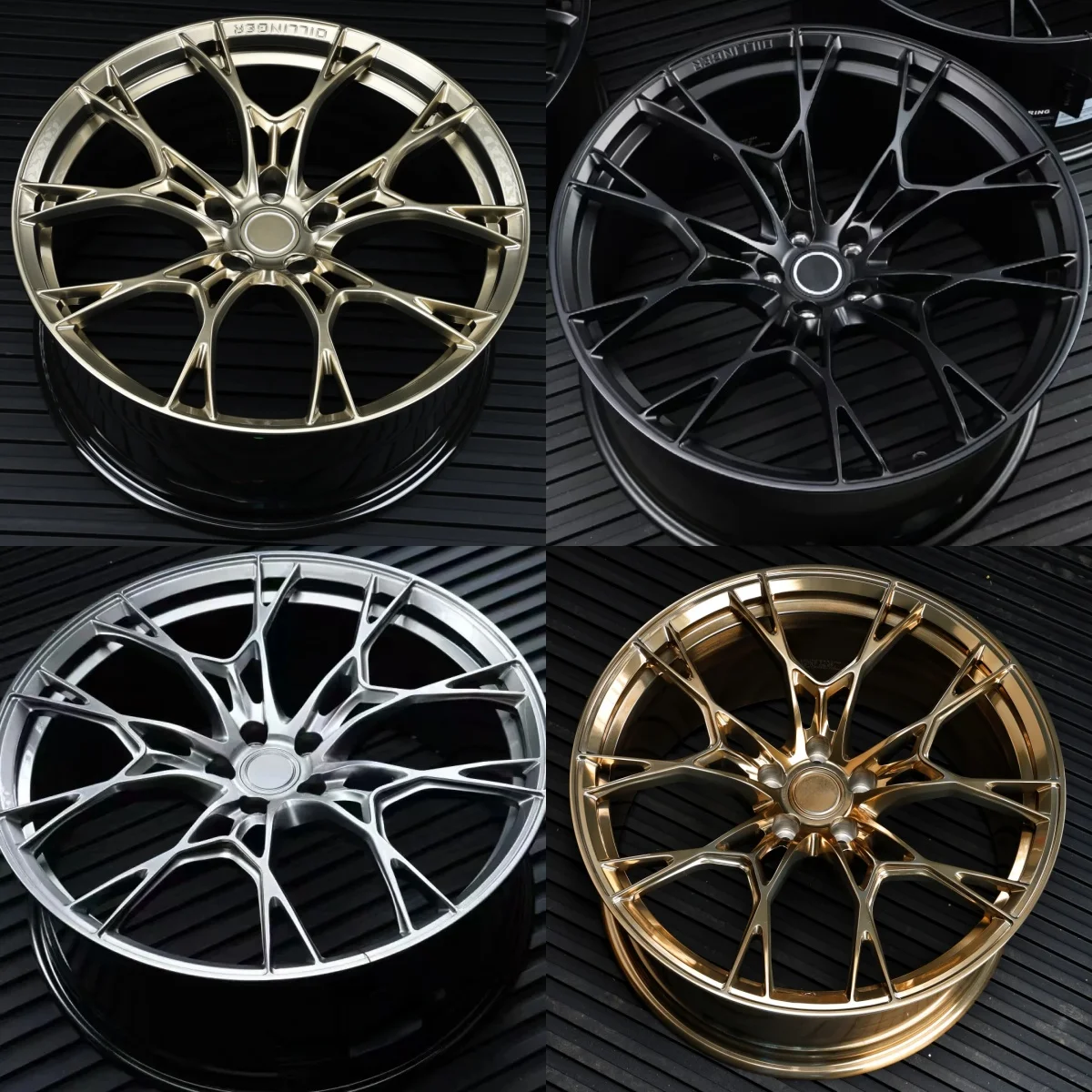 Factory Hot Sale Forged 5x120 5X114.3 5x130 18 19 20 21 Inch Car Rims Alloy Wheel for Car 911 C8 corvette E46 A5 A6 view 2