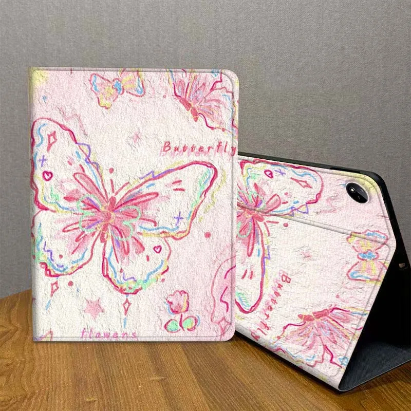 

Butterfly Graffiti Pattern For Vivo IQOO Pad2 Pad3 Pad5 Air SE Pro 12.1 12.3 13 11.5 11 inch Tablet Case