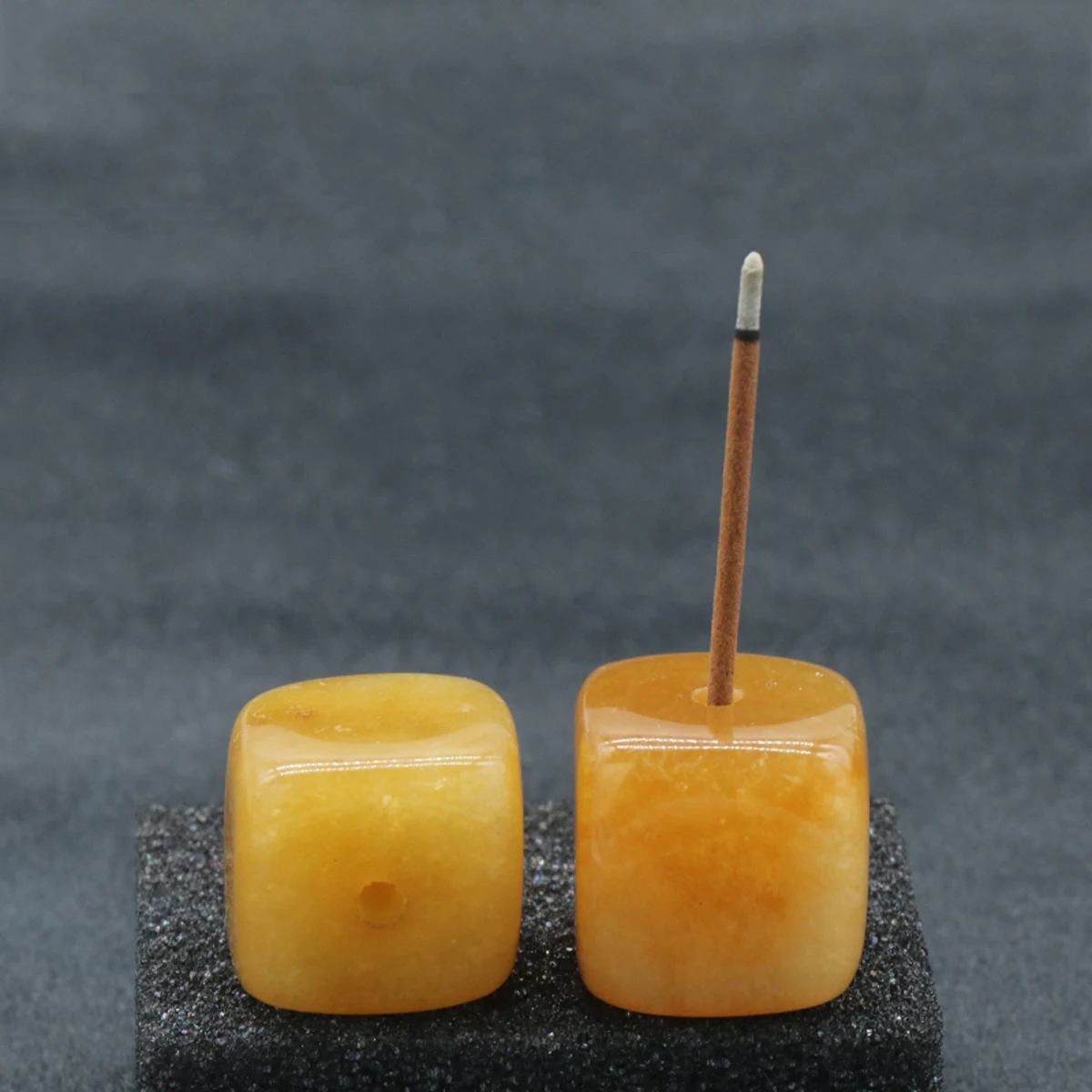 5pc Natural Semi-Precious Stone Beads Square Flash Labradorite Rose Quartz for Jewelry Making DIY Home Decorations Gifts