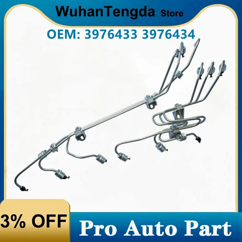 

3976433 3976434 6L High Pressure Oil Pipe for Cummins