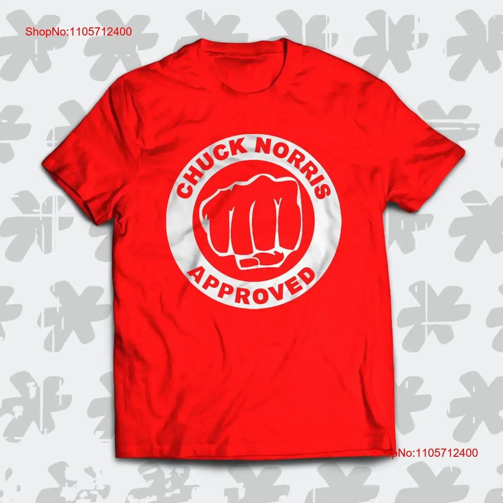 Chuck Norris Approved T Shirt Funny for fans of legendary vintage Washed Soft fashion Versatile streetwear
