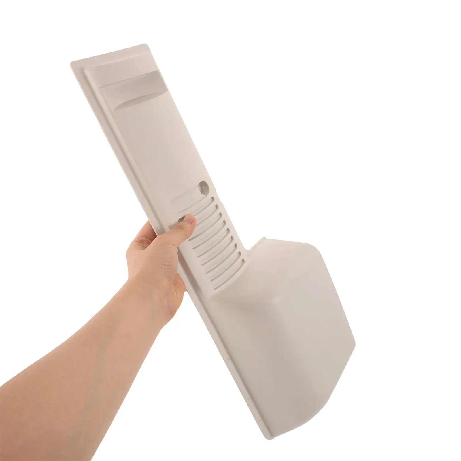 Air Conditioner External Unit Wiring Cover Waterproof Plastic Protector Handle Outdoor Ac Terminal Block Shield 18.11x5.79in