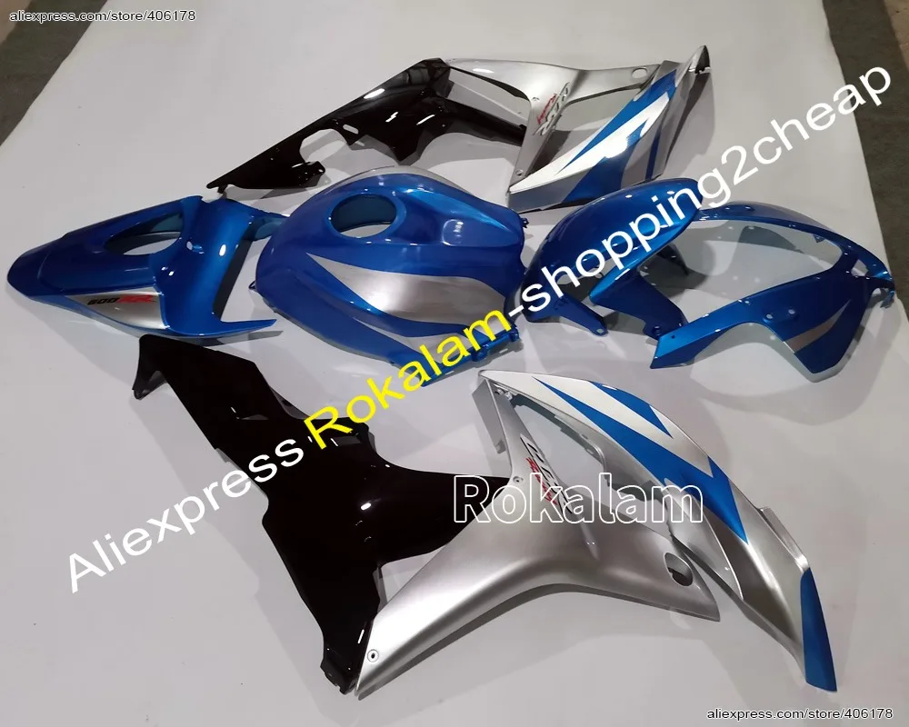 

For Honda CBR600RR 2007 2008 CBR 600RR 07 08 F5 CBR-600RR Blue Black Fairings of Motorcycle (Injection Molding)