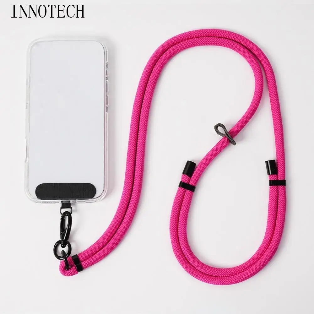 

Регулируемый ремешок для мобильного телефона, подвесная веревка, съемный ремешок для телефона через плечо, длинные шейные ремни с защитой от потери телефона, путешествия на открытом воздухе