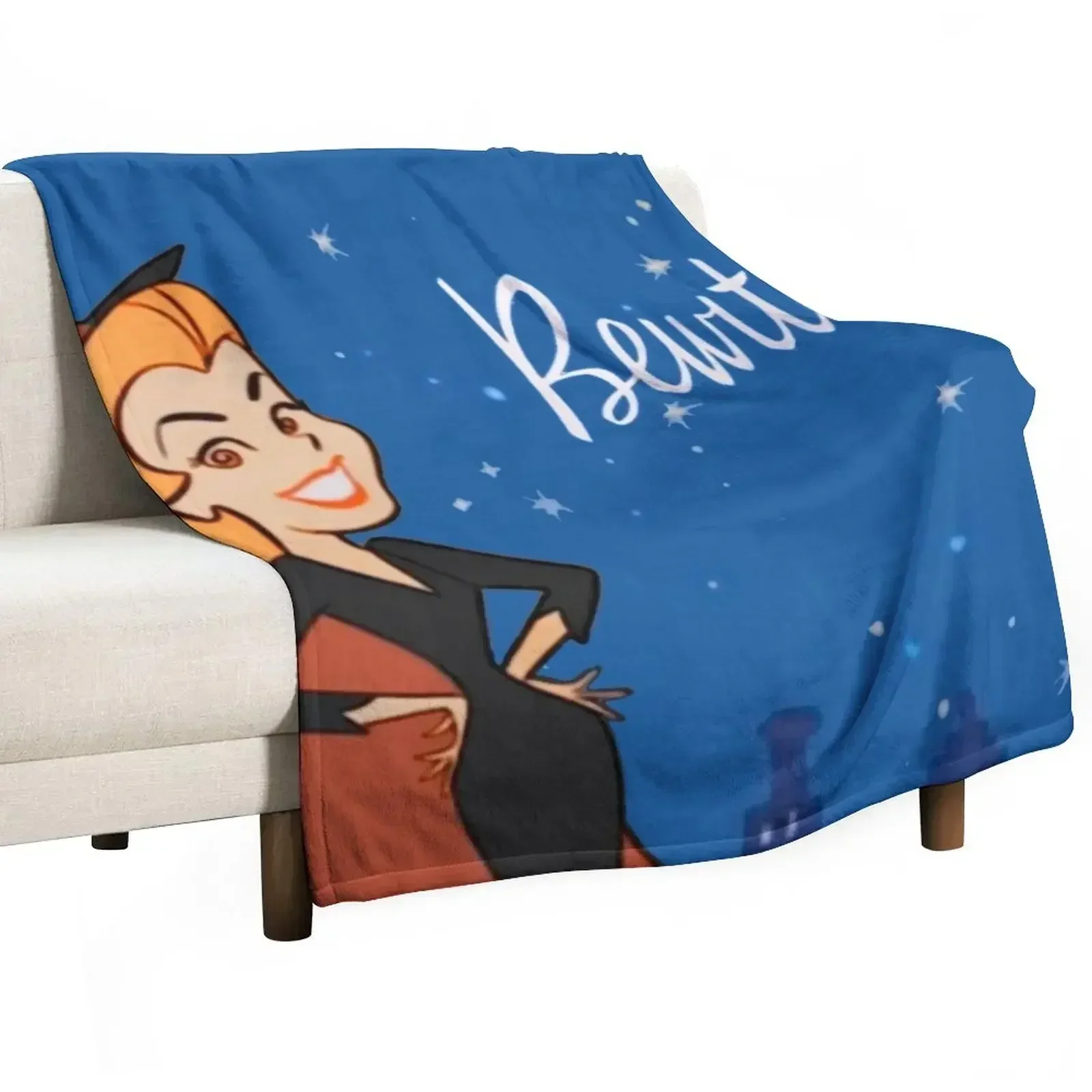 

New Bewitched Show Opening Title - Just wiggle your nose !!! Throw Blanket Nap Weighted heavy to sleep Kid'S Blankets