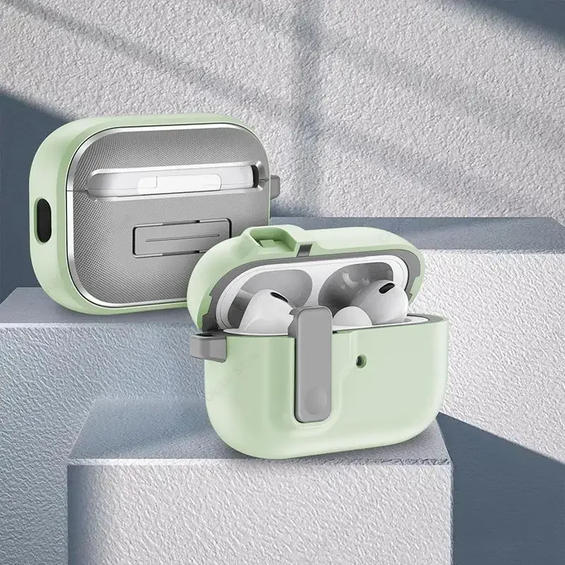حافظة Funda لأجهزة AirPods Pro 2 USB C غطاء حماية صلب لأجهزة AirPods 3 4 Pro 2nd Pro2 Capa Lock Coque لأجهزة AirPods 3 3rd 1