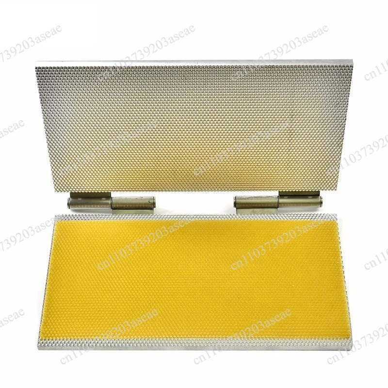 Portable manual pressing nest foundation machine, aluminum alloy hand pressing medium bee-like bee nest foundation