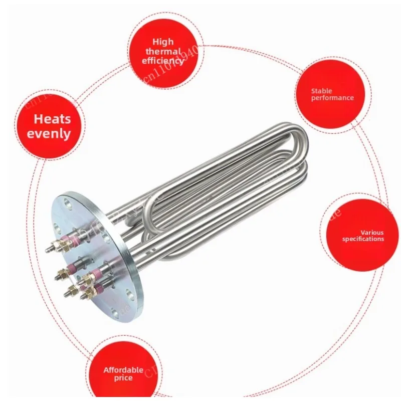 tube-chauffant-pour-cuiseur-vapeur-generateur-de-vapeur-140-bride-220v-6kw-9kw-12kw