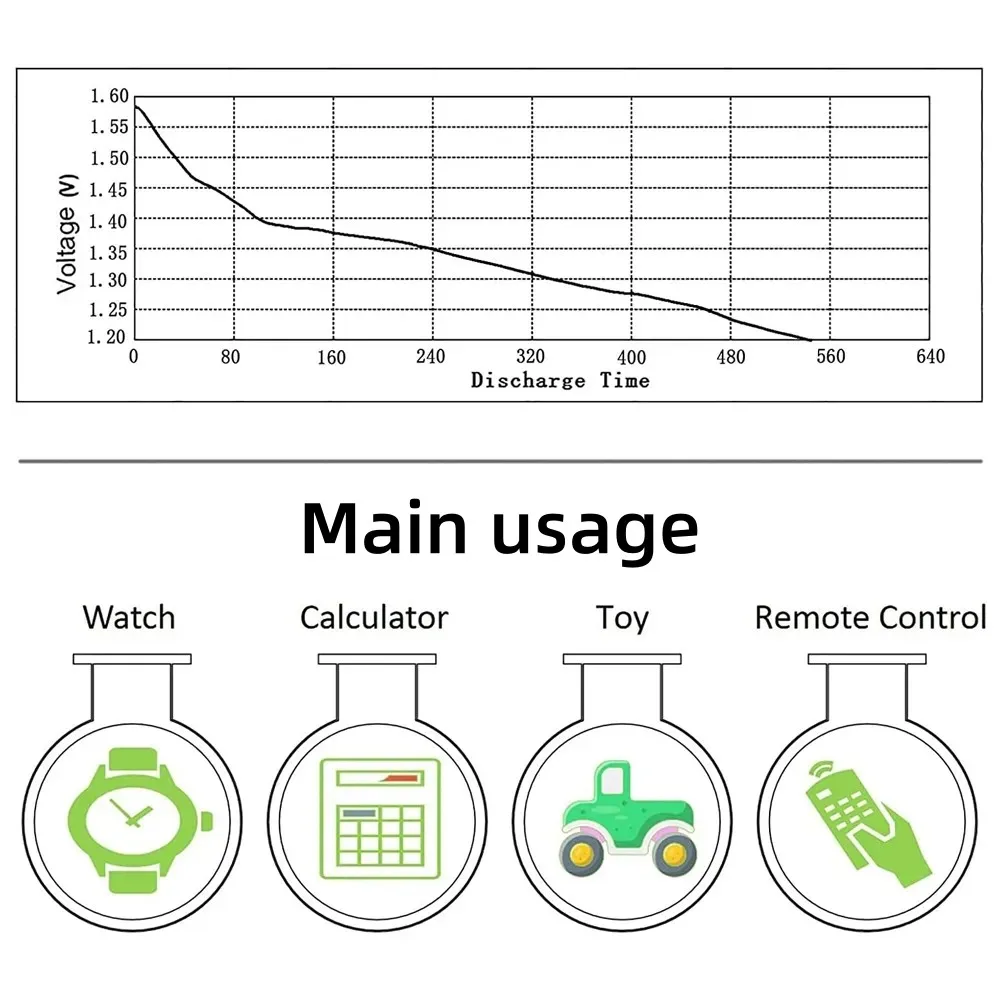 10PCS AG13 LR44 A76 1.55V Button Batteries For Watch Toys Remote L1154 SP76 pila SR44 LR1154 357 303 Cell Coin Alkaline Battery