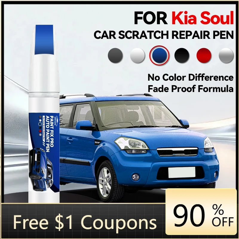 

Car Tool Accessories For KIA Soul 2008-2025 PS BHE SK3 Paint Repair Pen Touch Up Scratch Remover DIY Auto Accessories Black W