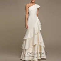 Robe de soirée sirène élégante pour femme, longue, multicouche, pour bal de promo, soirée, occasion formelle, personnalisable 2026 3