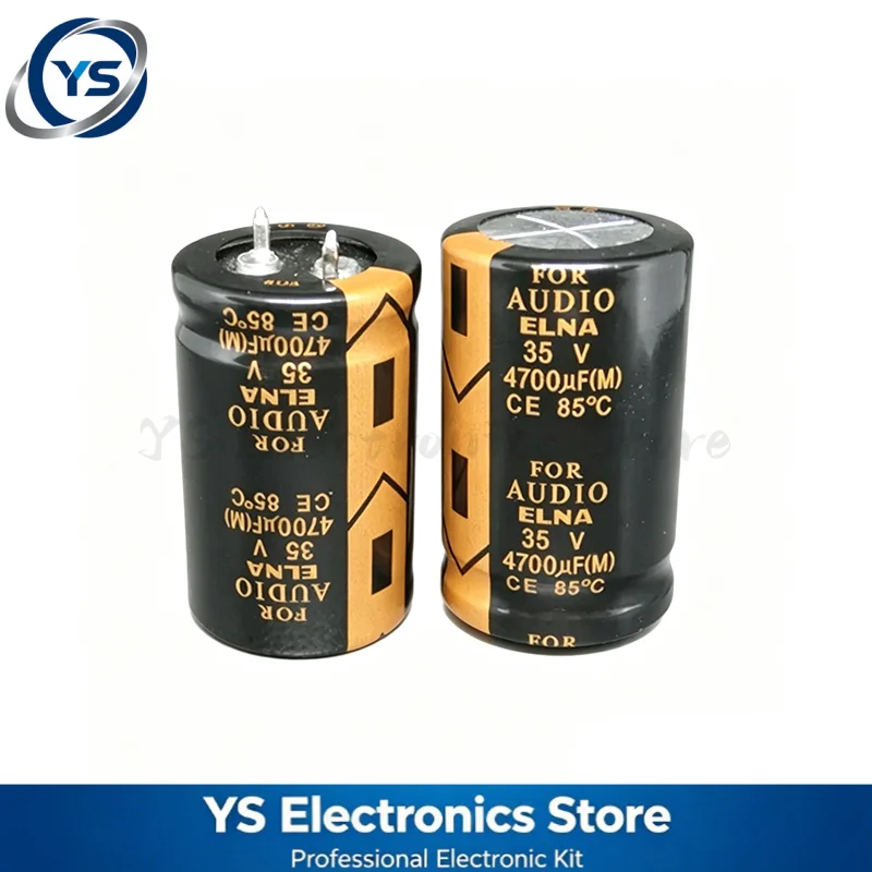 ELNA LAO For Audio 4700UF 10000UF 35V 50V 63V 80V 50V10000UF 63V10000UF 80V10000UF Hifi Filter Amplifier Capacitor Original New
