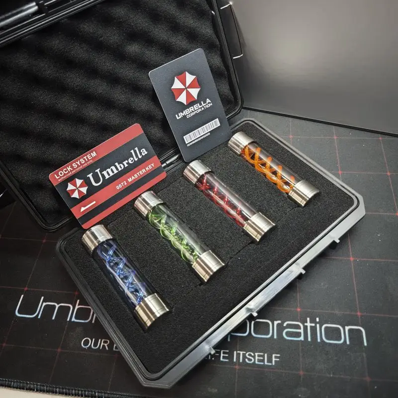 ในสต็อก Biochemical Crisis Handmade T-Virus ตัวอย่างขวด-ร่ม Corp. Collectible (อินเทรนด์จอแสดงผล Prop & ของขวัญ)