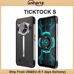 Unihertz Ticktock S Rugged 5G Smartphone 8GB 256GB Cell Phone 5200mAh Mobile Phone 64MP Camera 30W 6.53