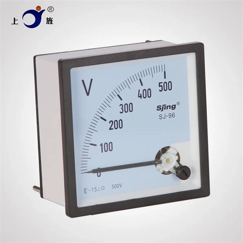 1Pcs CP-96 SJ-96 CZ-96 AC 5V 10V 15V 20V 30V 50V 75V 100V 150V Range Analog Voltmeter Gauge Panel voltmeter