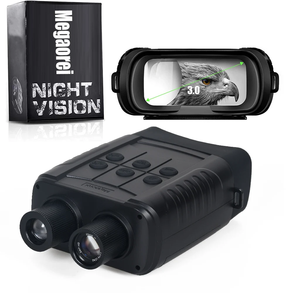 Megaorei B1 Digital Night Vision Binoculars With Video Recording HD Infrared Day And Night Vision Hunting Binoculars Telescope