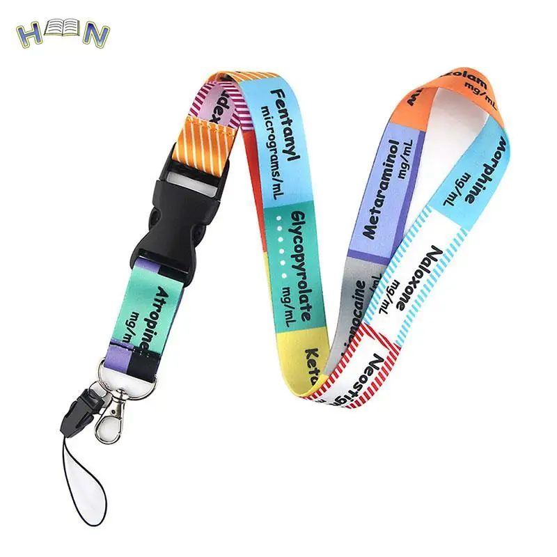 Mobile Phone Strap Gift Ribbon webbing necklace Couple Gifts Neck Strap Lanyards ID badge card holder keychain