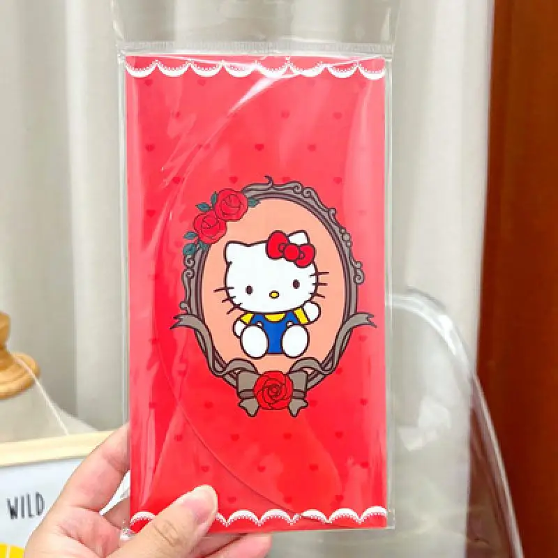 

Sanrio Kuromi Mymelody Cinnamoroll Pochacco Hellokitty Pompom Purin Girl Heart Cute Cartoon Mobile Phone Sticker