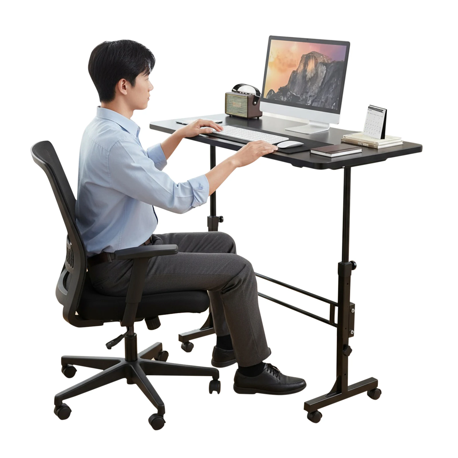 

Регулируемый по высоте компьютерный стол-трансформер 16x31.5 дюймов для домашнего офиса