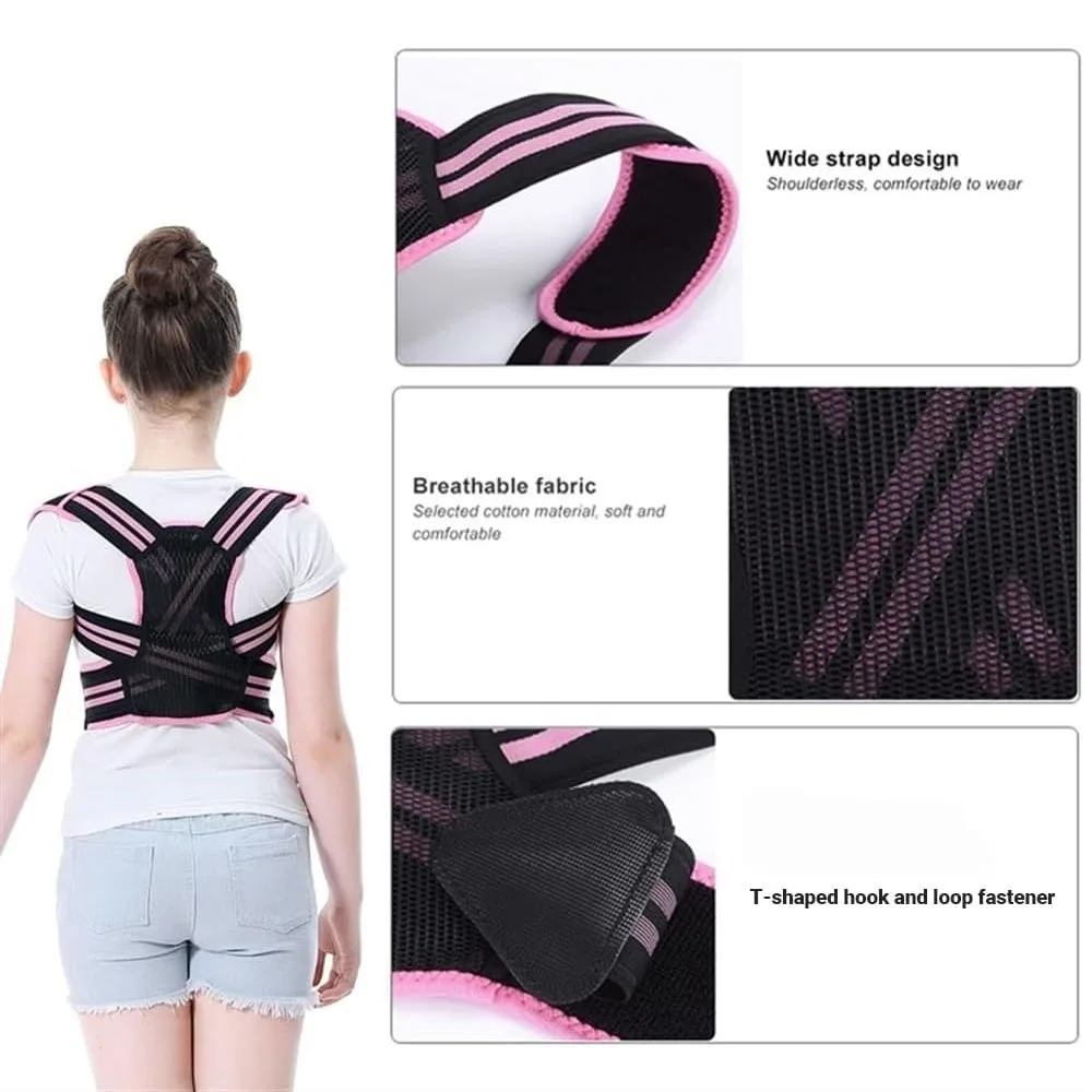 Adjustable Kids’ Back Posture Corrector