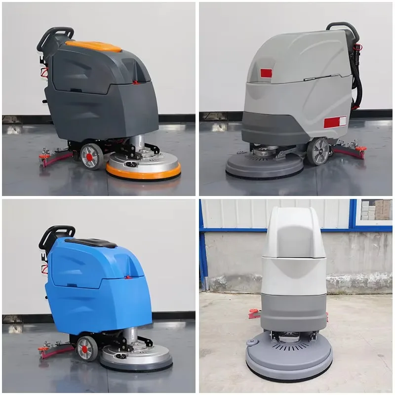 Commercial Use Hand Push Floor Washing Machine Restaurant Floor Scrubbers