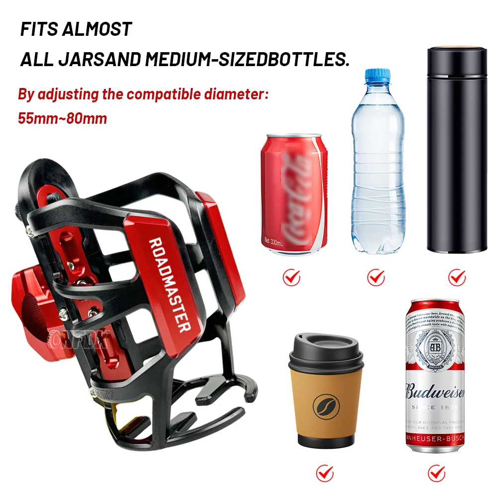 For Indian Pursuit Chieftain Challenger Roadmaster Elite Motorcycle drink water cup holder cage water bottle holder accessories