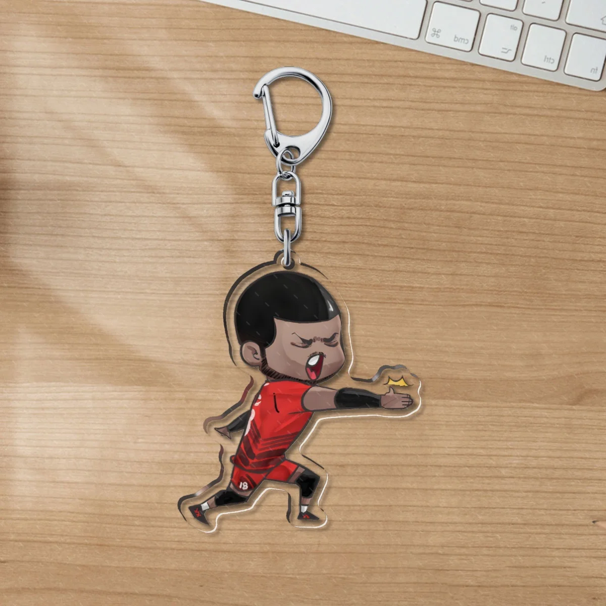 Anime Haikyuu!! Cartoon Acrylic Key Chain Cute Doll Keychains Bag Accessories Pendant Fans Decoration Key Ring Jewelry Gifts