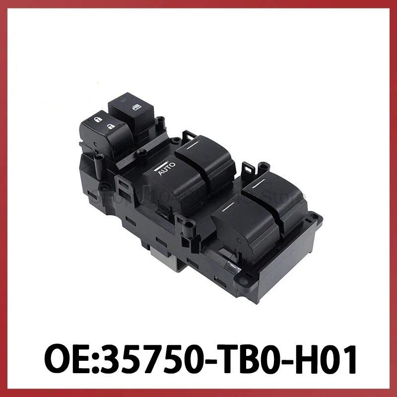 

35750-TB0-H01 is suitable for 08-12 Honda Accord left front electric window glass lifting switch