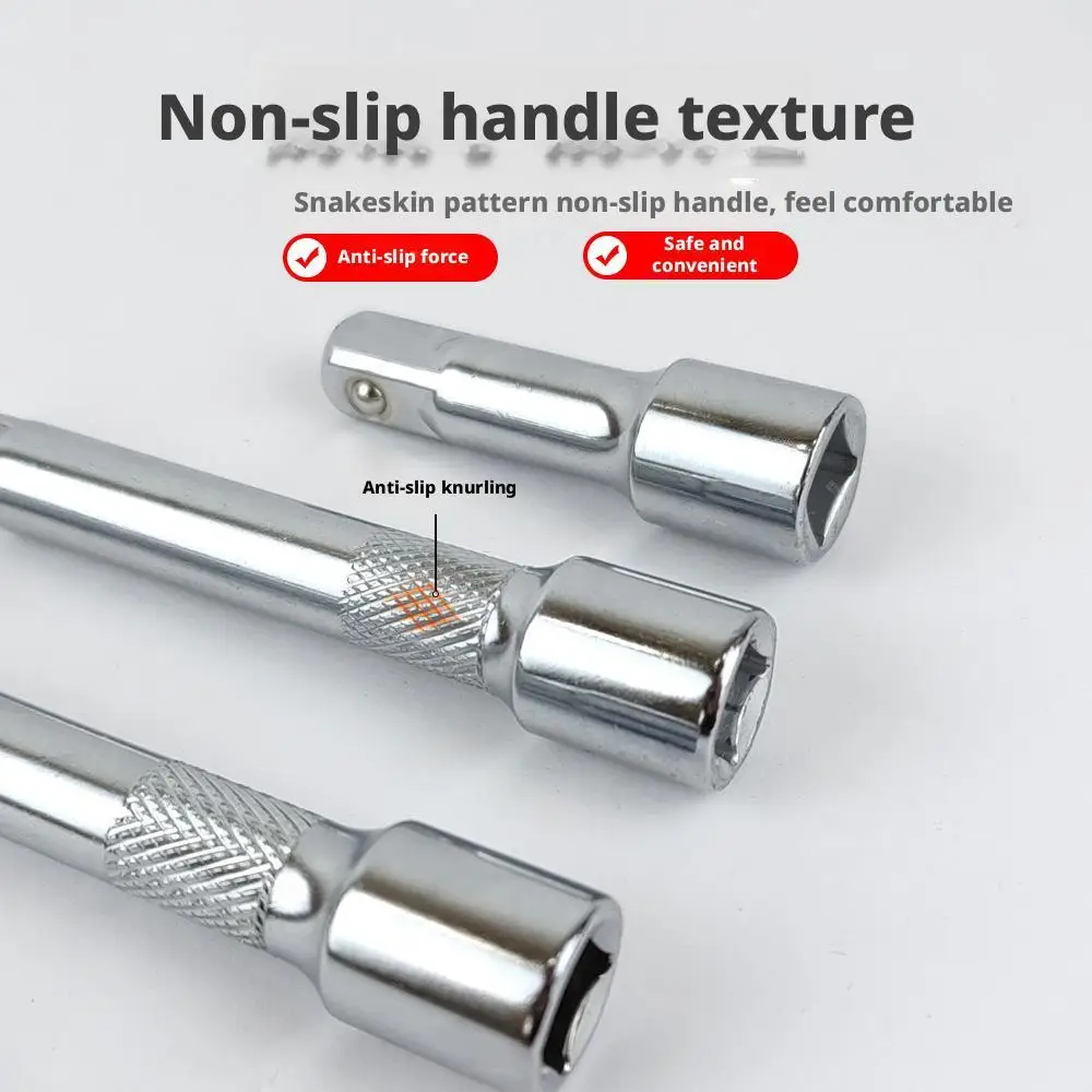 

1/2‘’ Drive Socket Extension Bar Ratchet Wrench Rod Connecting Rod Sleeve Long Bar Steering Sleeve Connecting Rod Accessories