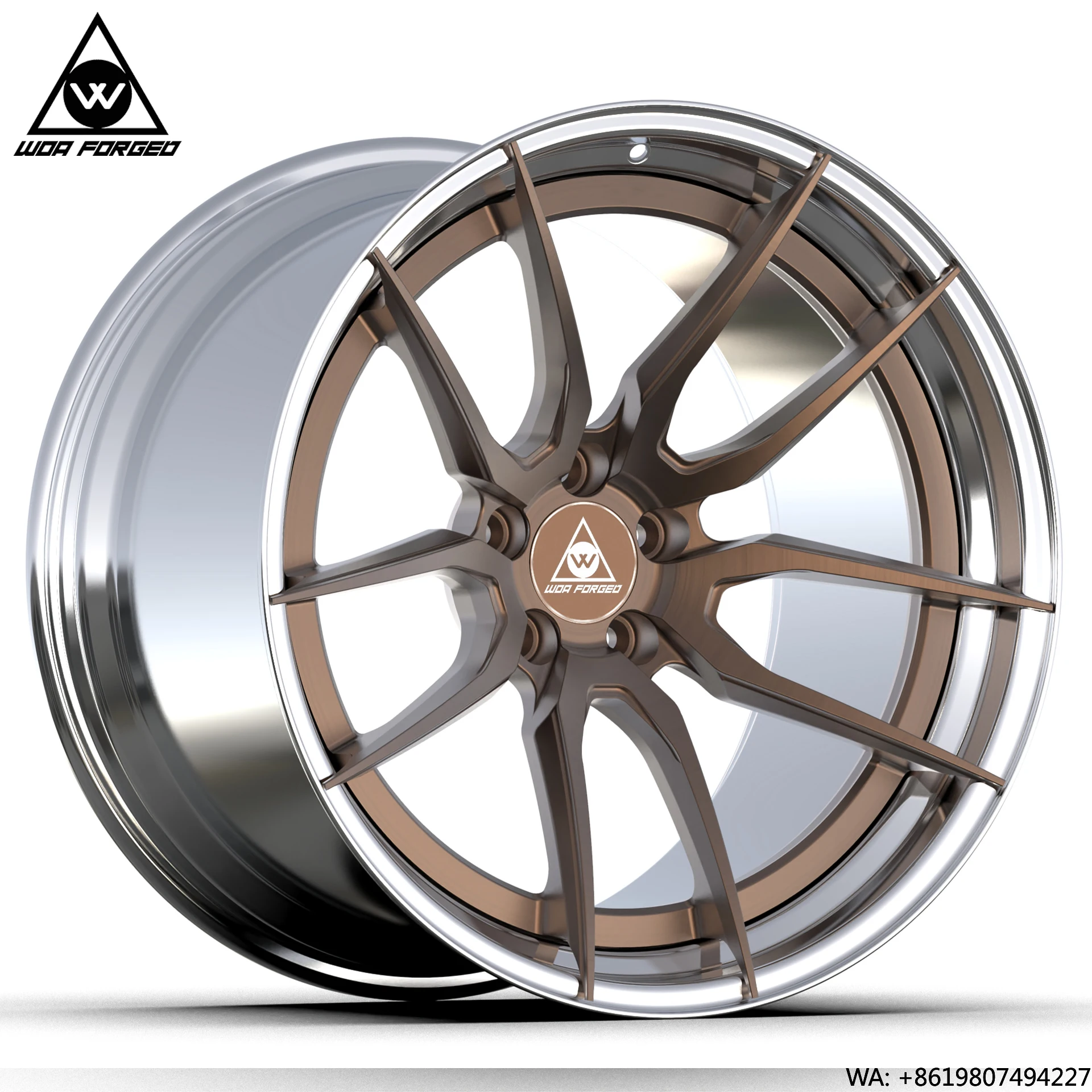 

WOAFORGED 2-Piece 20-23 Inch Forged Aluminum Wheels for SF90//R8 New Stylish Muscular Design Chrome Polished 5 Year Warranty