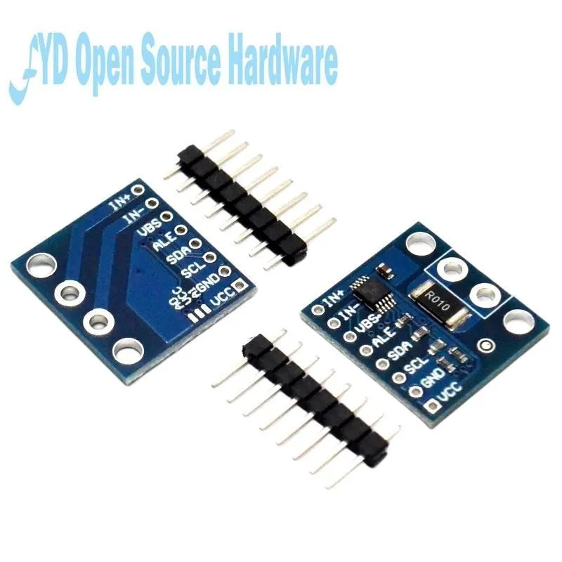 Módulo de Sensor de monitoreo de corriente/potencia bidireccional, interfaz IIC I2C INA226, INA231, MCU-226 de módulo INA226