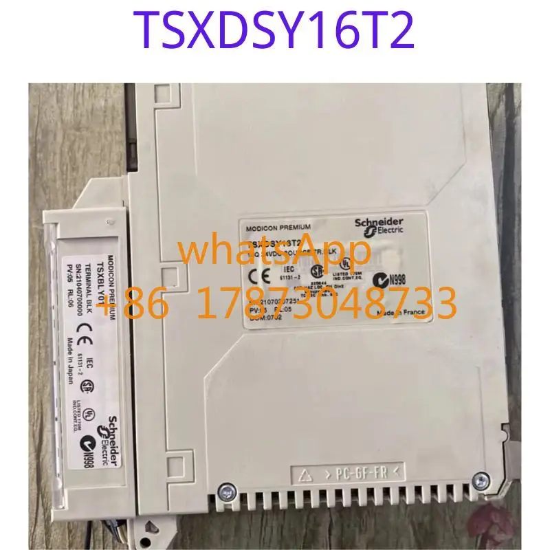 The function test of the second-hand module TSXDSY16T2 is intact