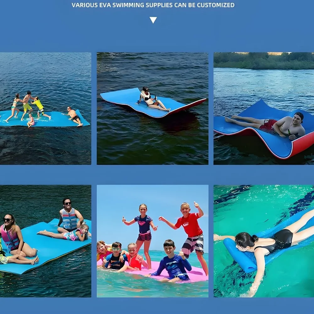 Water Party Floating Pad Portable Swim Relax Float Bed Suitable for Swimming Pool Lake Seaside Vacation Water Entertainment view 6