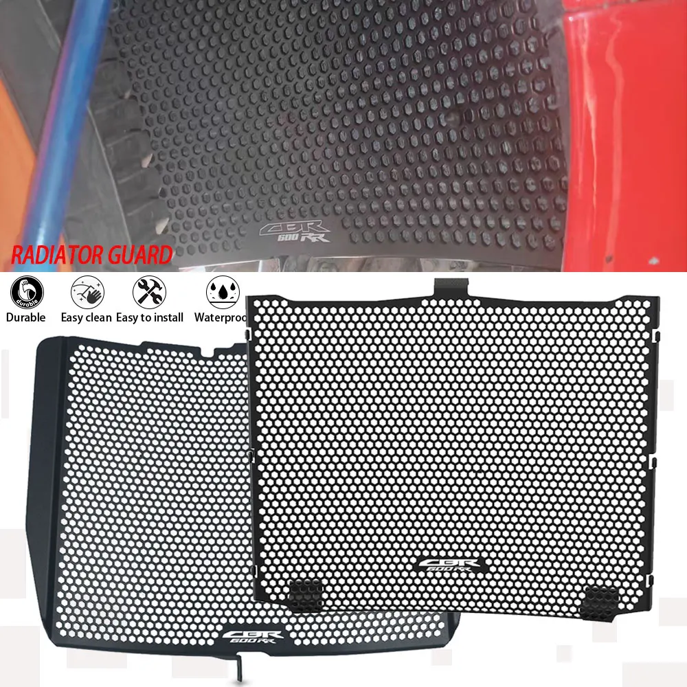 

2024 2025 Motorcycle Radiator Grille Guard Cover Protector Grill For Honda CBR600RR CBR 600RR CBR600 RR CBR 600 RR Accessories