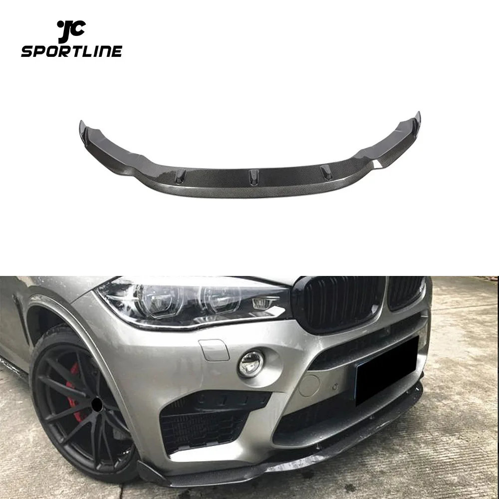 

Carbon Fiber Front Bumper Lip Spoiler For BMW F86 X6M F85 X5M 2015-2018