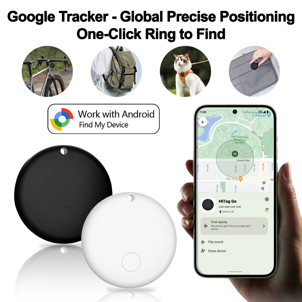 جهاز تعقب GPS الذكي يعمل مع جهاز جوجل فايند هوب، جهاز تعقب المحفظة، تتبع مفتاح الأمتعة، تحديد المواقع العالمي الدقيق، بلوتوث