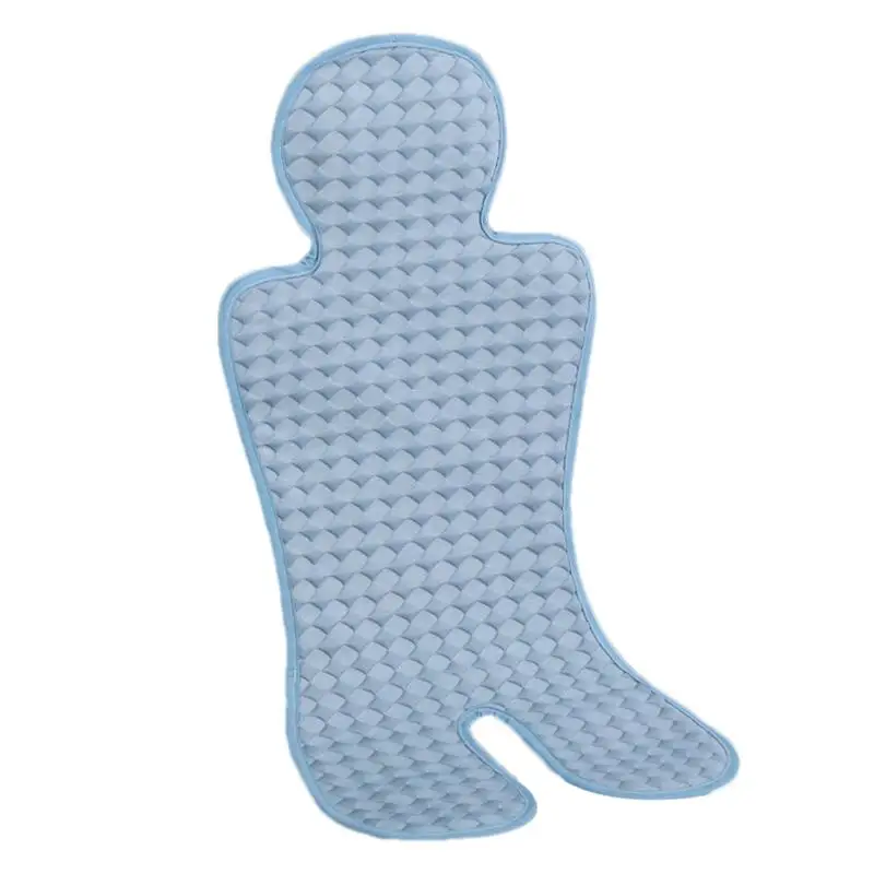 Juste de siège de voiture pour enfants, coussin de glace, coussin de refroidissement pour bébé, poussette, chaise de salle à manger, chaud, jours chauds