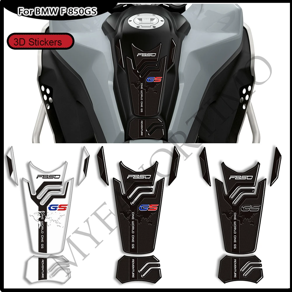 For BMW F850GS F 850 GS GSA F850 ADV Adventure 2019-2023 Motorcycle Tank Pad Grips Side Gas Fuel Oil Kit Knee Sticker Protection
